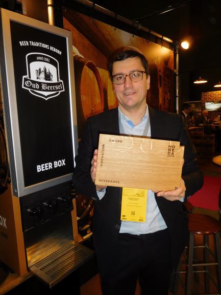 Door te innoveren met een koel-tapkast voor oude geuze ontving Oud Beersel een Horeca Expo Award