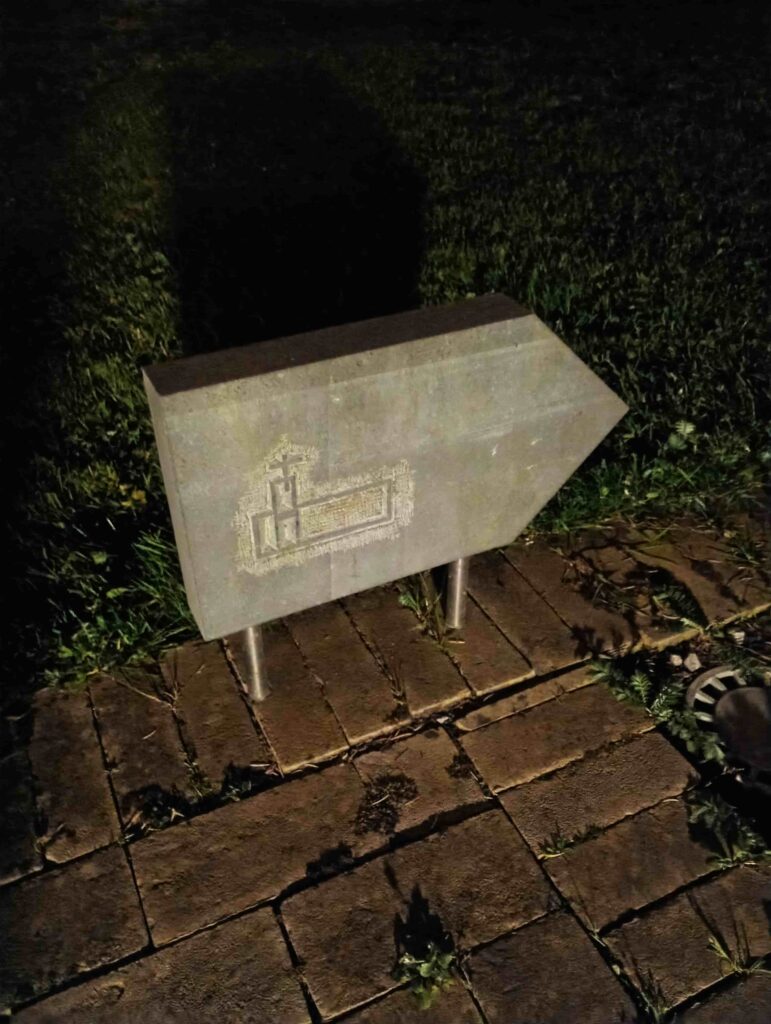 Westvleteren pad naar kerk